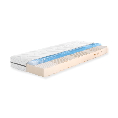 f.a.n. 7-zones comfortschuim matras met gelschuimtopper Solina Top (Medium/stevig, 80 x 200 cm)