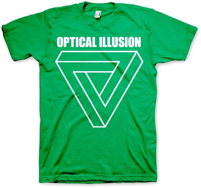 Hybris Optical Illustion Infinity Triangle T-shirt SH-1-15435-H27-12