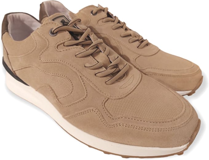 Australian Sneaker Odysey Suède 15.1598.02-D79 Sand-Cognac