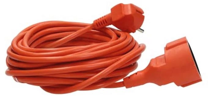 Buiten PVC Verlengkabel 3 x 1 mm² 30 meter 3680 W 10A