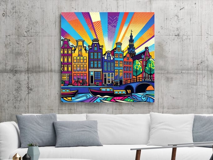 Kunstprint | Wanddecoratie | Dibond | 30 × 30 cm