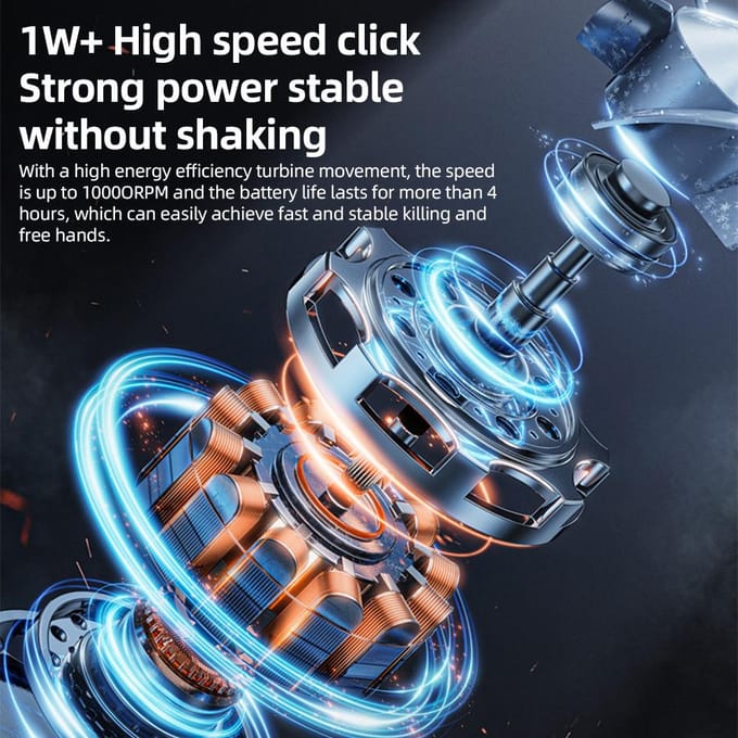 Elektrische Melkopschuimer Oplaadbaar Handheld Schuimmaker voor Koffie 3 Niveaus Instelbaar Ophangbaar Double heads wit