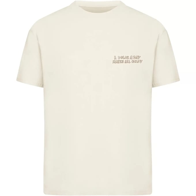Dames-T-shirt Miss Tee A Dolce A Day Makes All Okay