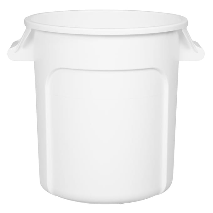 Vogue ronde voorraadcontainer wit 38ltr + Deksel