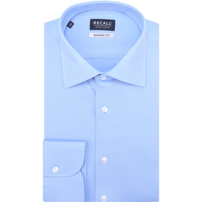 Recall Business Overhemd Blauw Heren