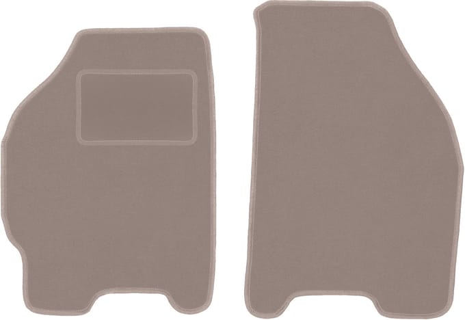 Beige voormatten voor: Fiat Punto II hatchback (1999-2010)
