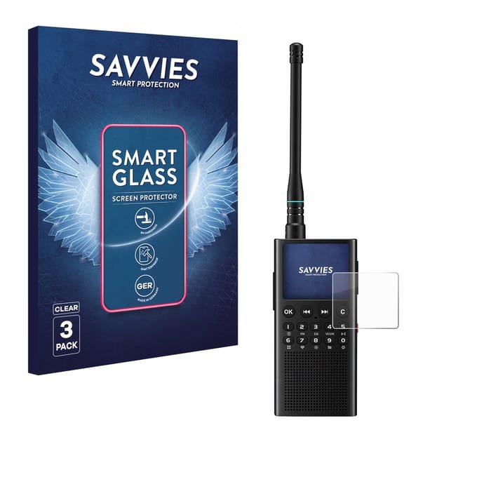 3 Stuks Savvies Screenprotector - geschikt voor Choyong WT2 - beschermfolie glas transparant