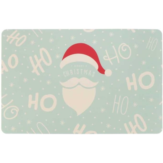 Unique Living placemat hohoho 30x45cm blue