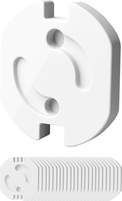 Nuvance Stopcontactbeveiliging - 24 Stuks - Kinderbeveiliging - NL - Stopcontact Beveiliging - Wit