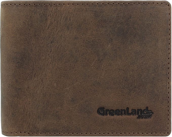 Greenland Nature Portemonnee RFID Leer 11,5 cm - Jongens - Horizontaal - cork