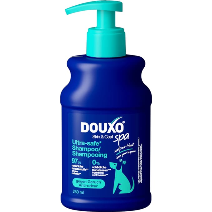 250ml DOUXO Spa Skin & Coat Ultra-Safe Odour Control Shampoo voor Honden