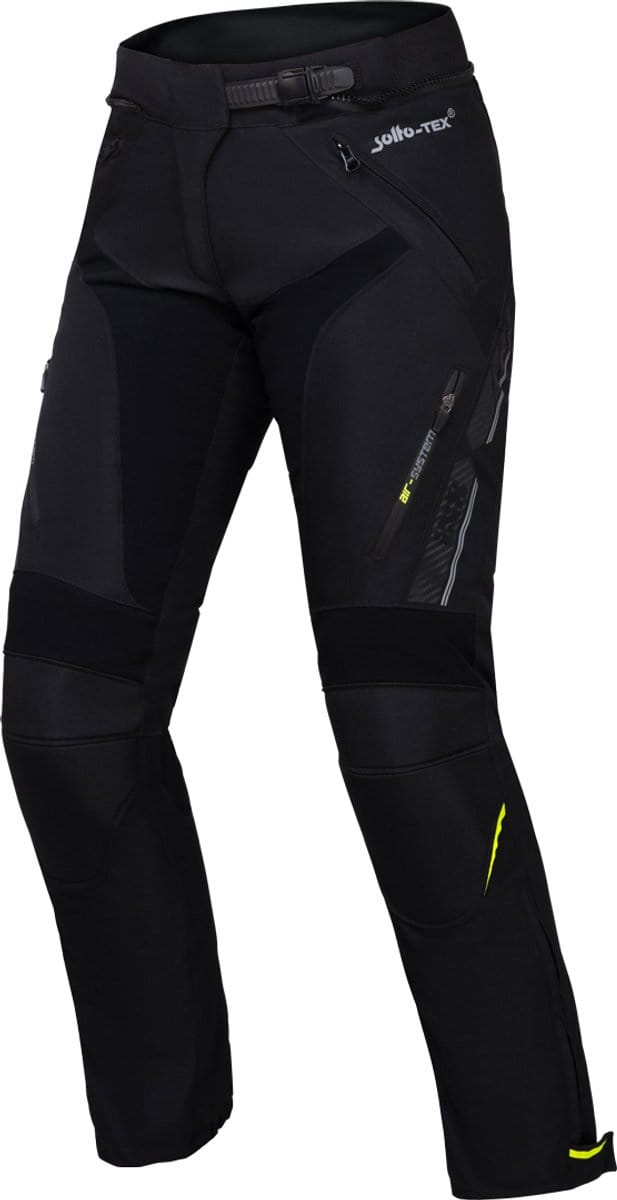 IXS Carbon-ST Waterdichte Zwarte Dames Textiel Motorbroek - Broek