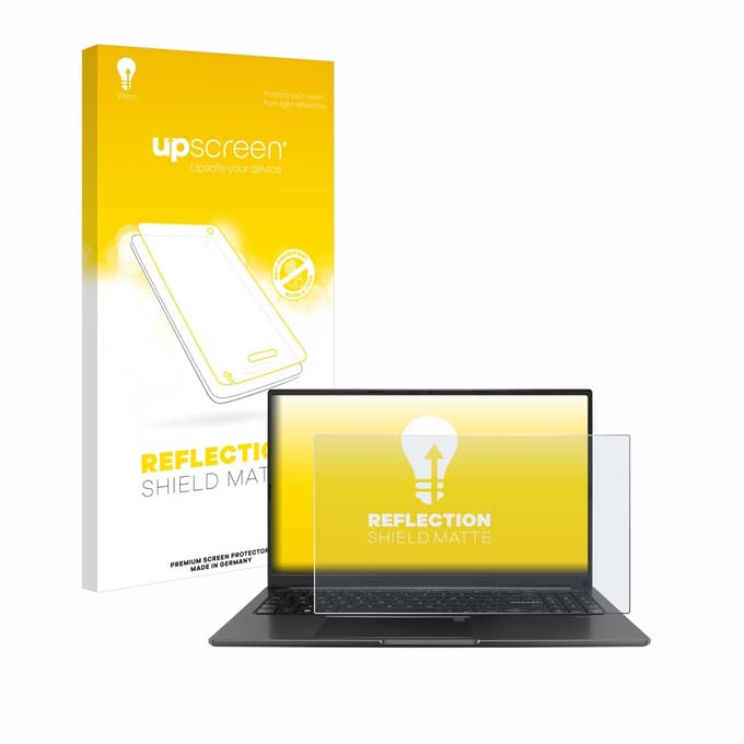 upscreen - Screenprotector voor ASUS Vivobook 15 OLED - Folie Beschermfolie anti glare matte