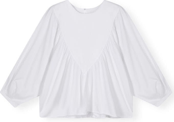 10DAYS Balloon Sleeve Blouse Dames - Jurken - Wit - Maat XXL