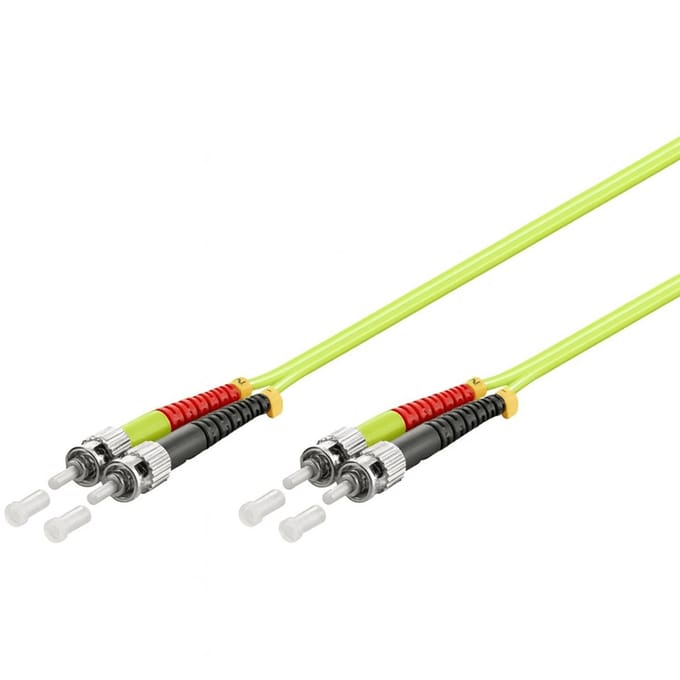 Glasvezelkabel ST-ST OM5 (laser optimized) 2m