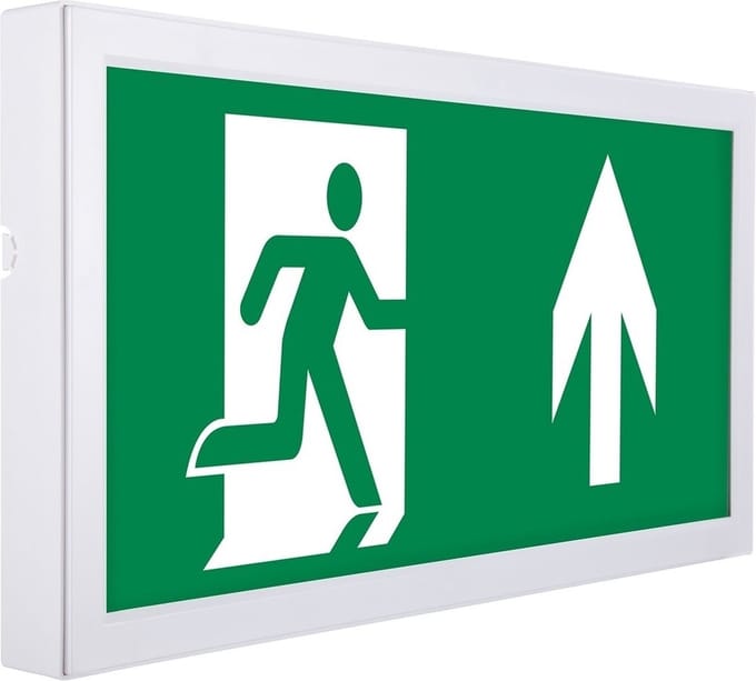 Opbouw noodverlichting LI-BAK