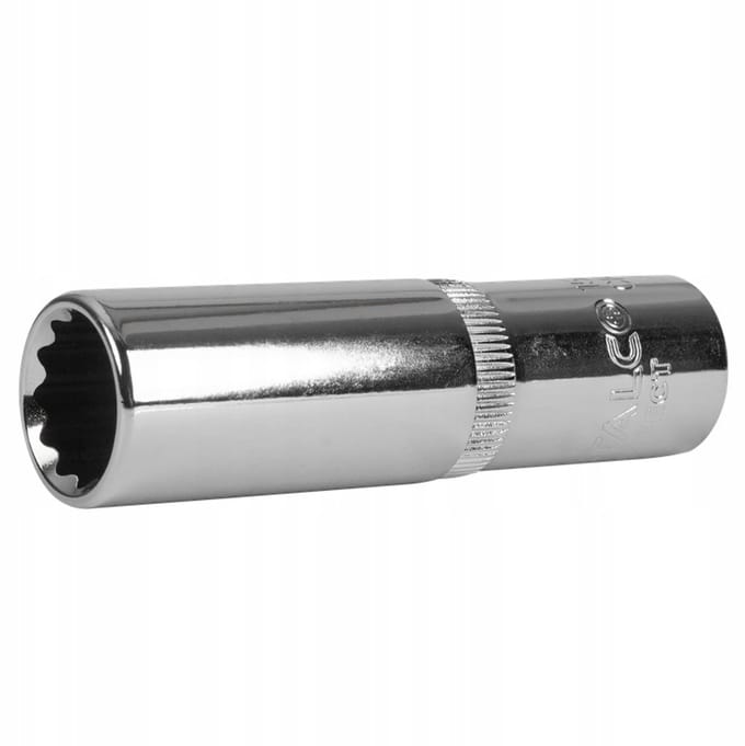 Perfecte Stalco 1/2" 22mm Dopsleutel, 12-kant, Diep
