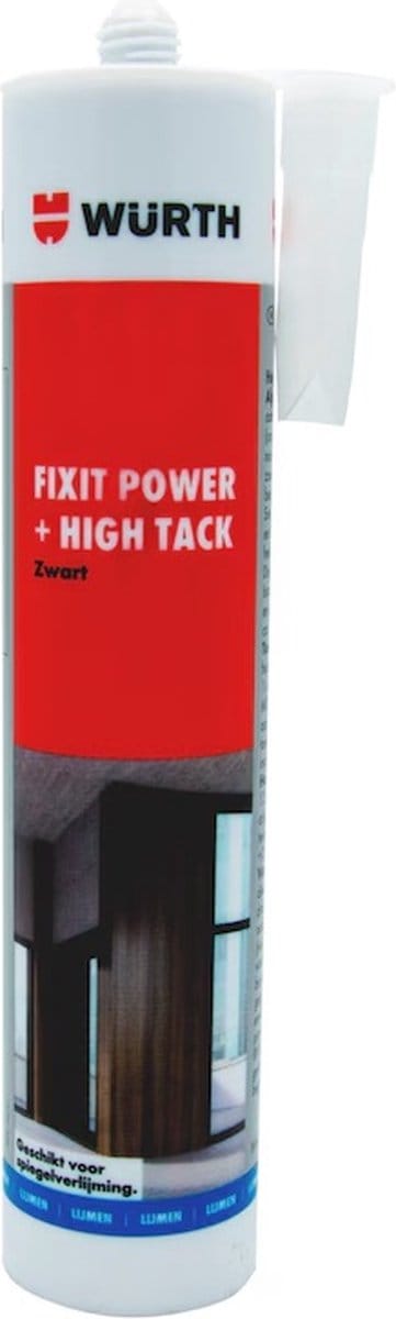 Wurth - Constructielijm fixit power + high tack - constructielijm fixit power + high tack inhoud 290 ml