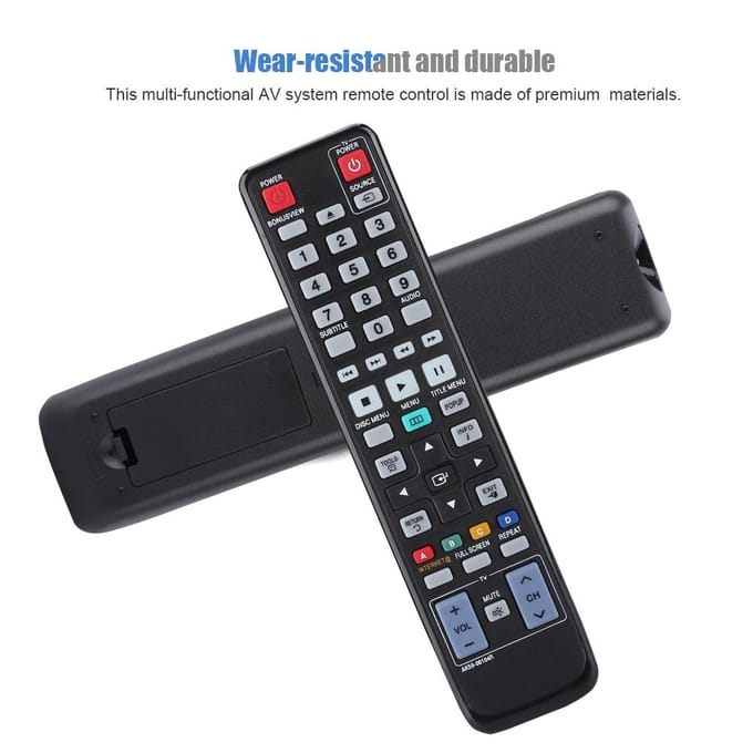 Multifunctionele DVD-speler Vervangende Afstandsbediening voor Samsung AK59-00104R black