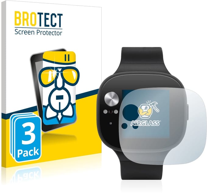Screenprotector 3 Stuks voor ASUS Vivowatch BP Beschermglas transparant