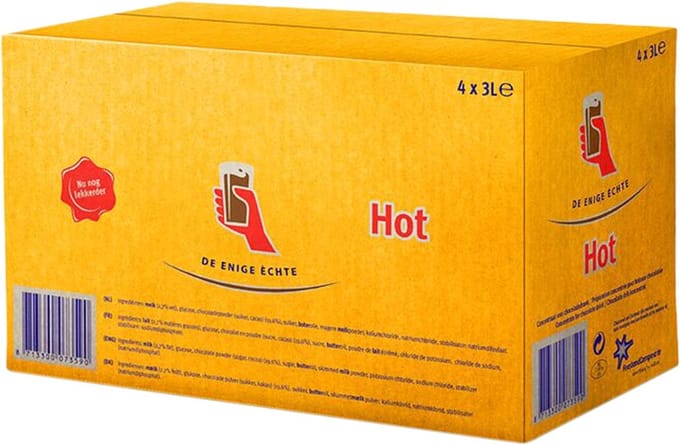 Chocomel hot - Chocolademelk speciaal voor Chocomel machine - 4 x 3,9 kg