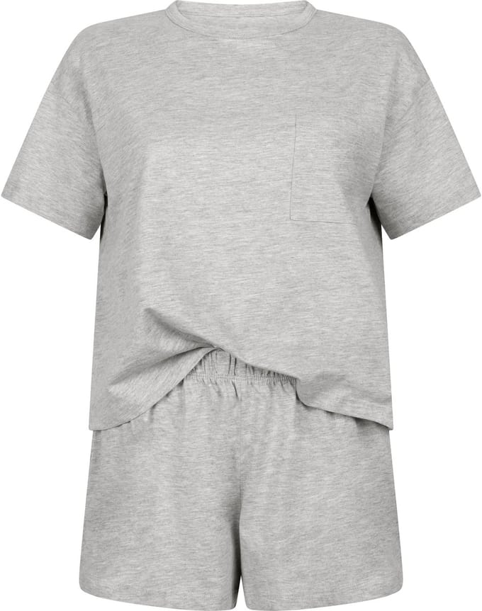 Hunkemöller Pyjamaset Grijs XS