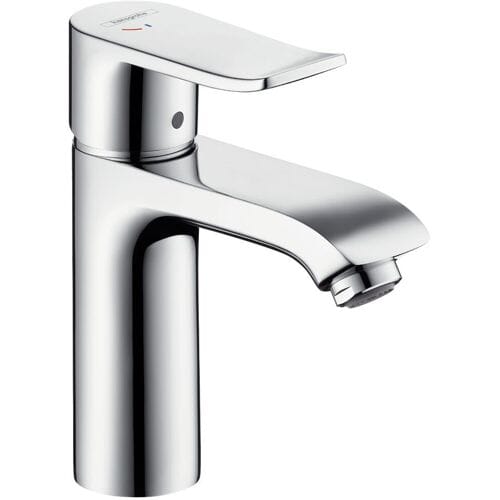 hansgrohe Metris ééngreeps wastafelmengkraan 110 CoolStart met trekwaste chroom
