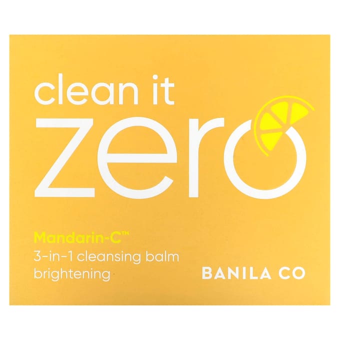 Banila Co, Clean It Zero, Cleansing Balm, Brightening, 100 ml (3.38 fl oz) yellow