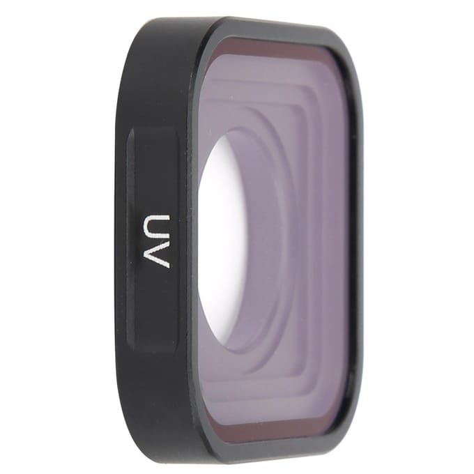 UV Lensfilter Beschermer voor Gopro 9 Actiecamera Lensbeschermhoes Vervanging gray