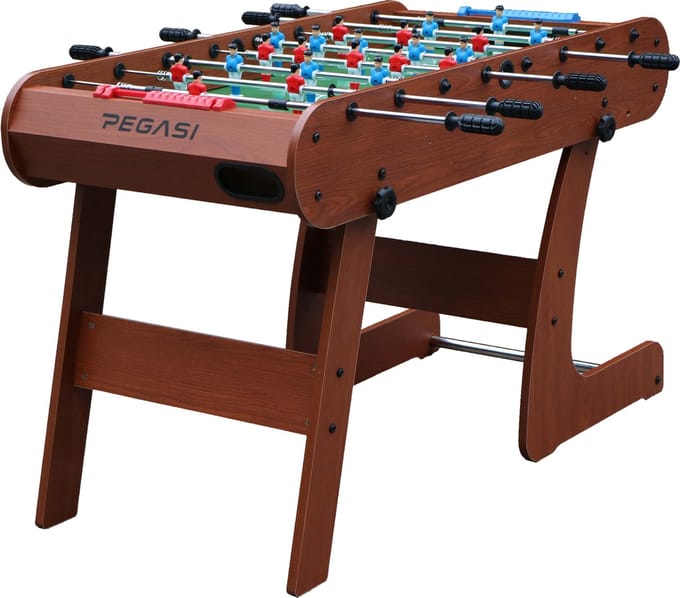 Pegasi Voetbaltafel Active - Hout - Kickertafel Inklapbaar - 122x61x80cm - Incl. Accessoires