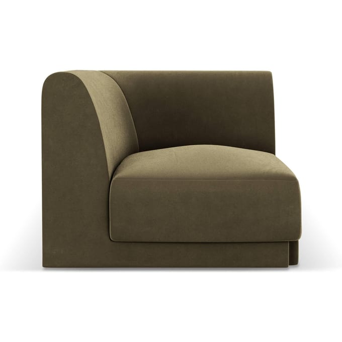Modulair hoekelement Miley velvet | Micadoni Limited Edition