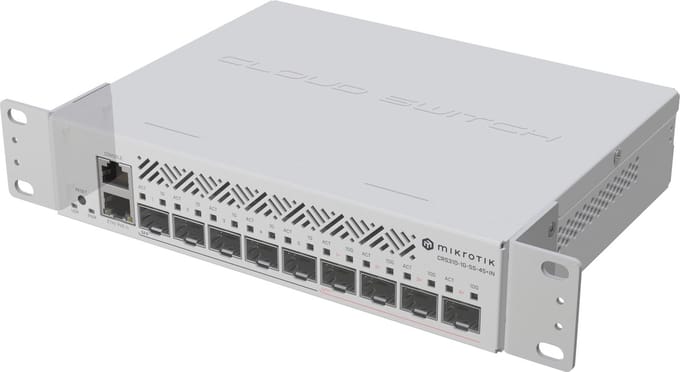 MikroTik RMK-2/10 - rack mounting kit - 1U - 10"/19"