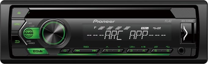 Pioneer DEH-S120UBG – 1-DIN autoradio met CD-speler, USB & AUX – 5-bands equalizer – 4×50 W