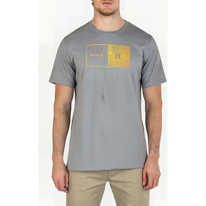 Hurley Evd Halfer Gradient Short Sleeve Particle Maat: XS | T-shirts met Print Outlet | Heren | Grijs