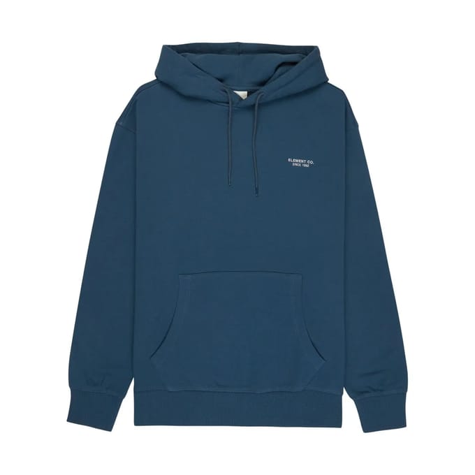 Element Co Emb Hoodie Blauw L Man