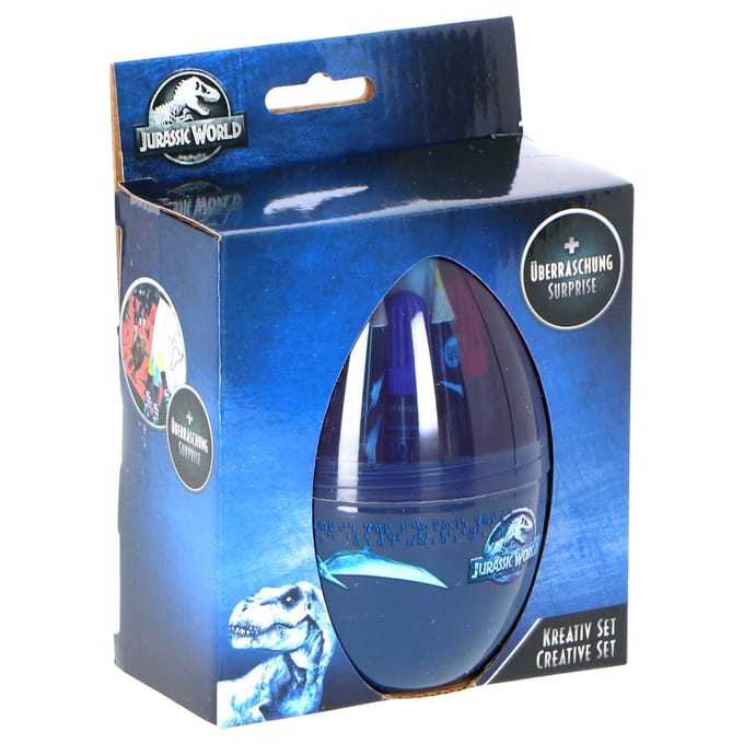 Jurassic World Kleurpotloden Kinderen - 6 Kleuren - Set van 6 Stuks