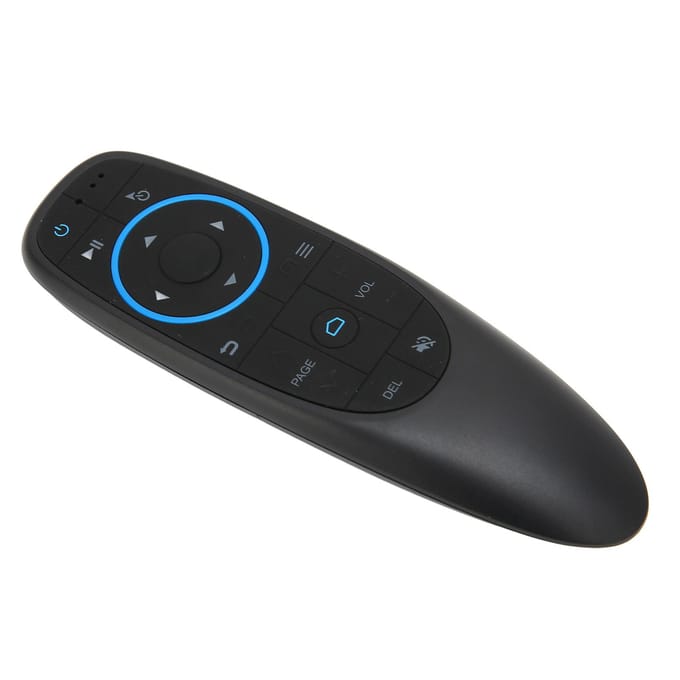 Spraakafstandsbediening IR-leren Bluetooth Air Afstandsbediening voor TV-box Computer Smart TV black