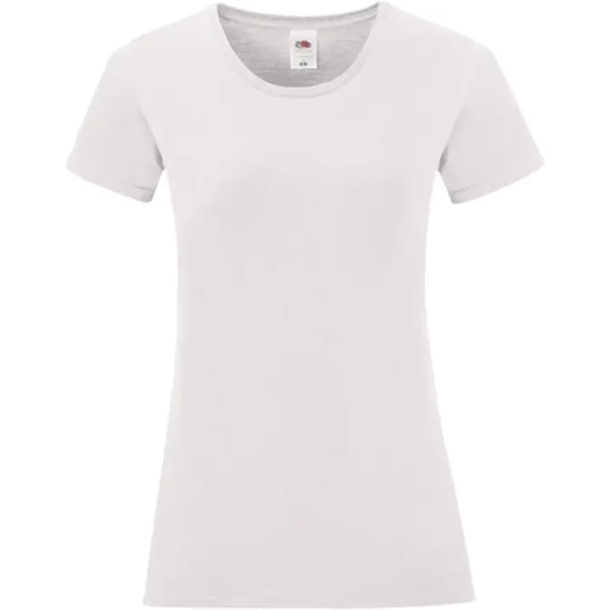 T-shirt dames Fruit of the Loom Iconic 150 T