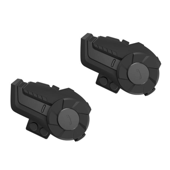 Hysnox HY-1001 Motorhelm Intercom BT5.0 Handsfree Interphone Full Duplex 800M Bereik IP65 2PCS zwart