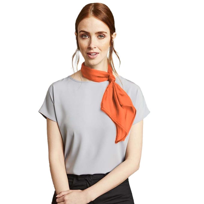 Premier Dames/vrouwenwerk Chiffon Formele Sjaal (Terracotta)