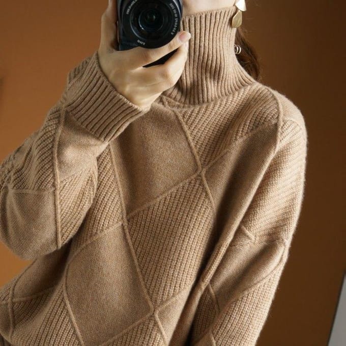 Coltrui Dames Losse Pullover Herfst en Winter Mode Breigoed Dames Kort Damesstijl Trui Verdikt Warm S zwart