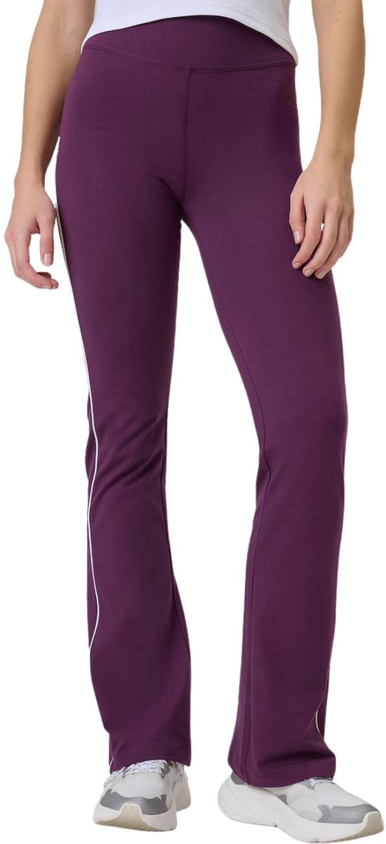 4F Legging Dames CAS burgund Burgund - Maat L