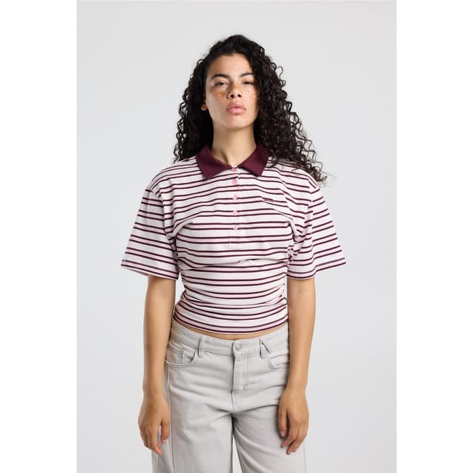America Today Enisa Candy Pink Maat: L | Poloshirts Outlet | Dames | Roze