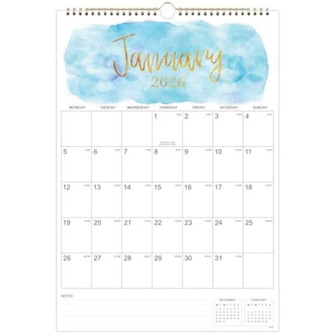 Maand-to-View Wandkalender 2021 - 12 Maanden Muurplanner