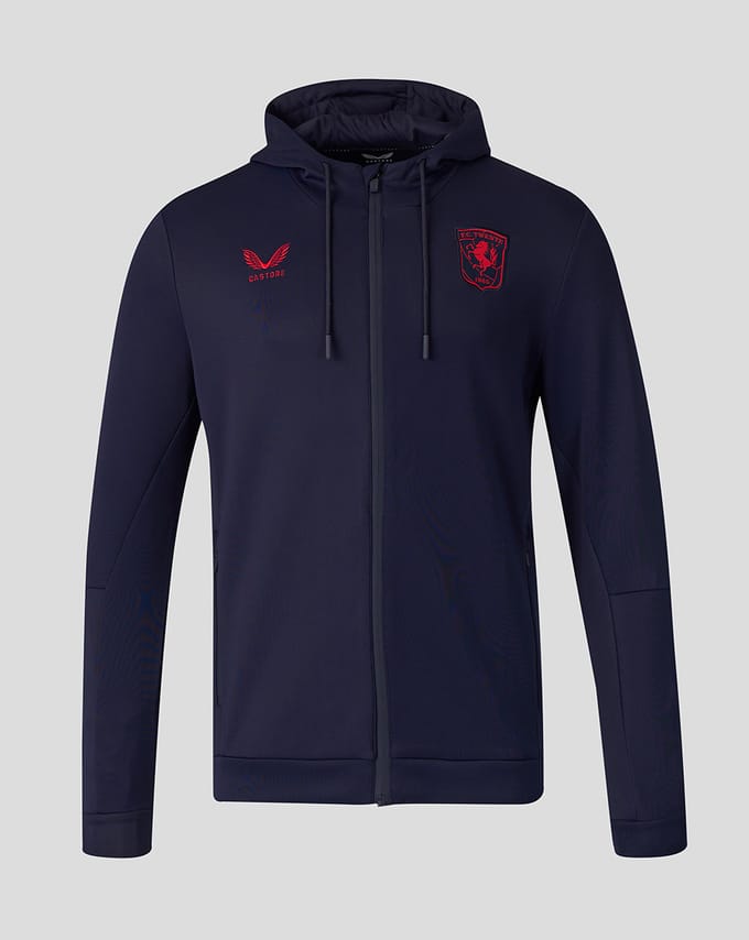 Fc Twente Travel 26/27 Flex Hoodie Met Rits - Heren