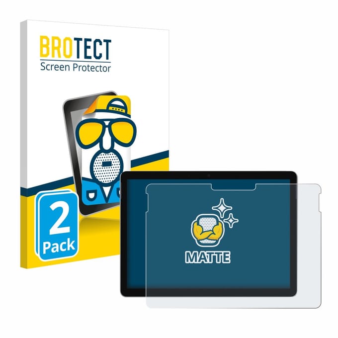 BROTECT - Screenprotector voor Microsoft Surface Go 3 - Folie Beschermfolie matte 2 Stuks