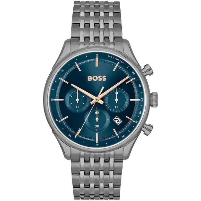 Hugo Boss 1514083 Herenhorloge 45 grijs
