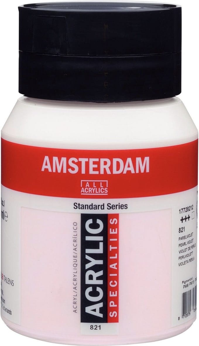 Amsterdam Standard Series Acrylverf - 500 ml 821 Parelviolet