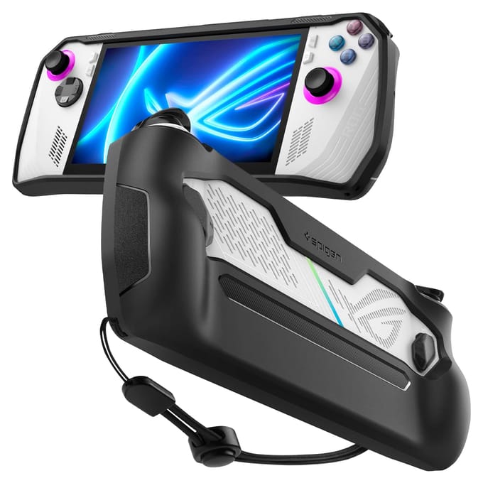 Spigen Rugged Armor - black - Asus ROG Ally 2023 - Miscellaneous Accessoires voor spelconsole - Asus Rog Ally