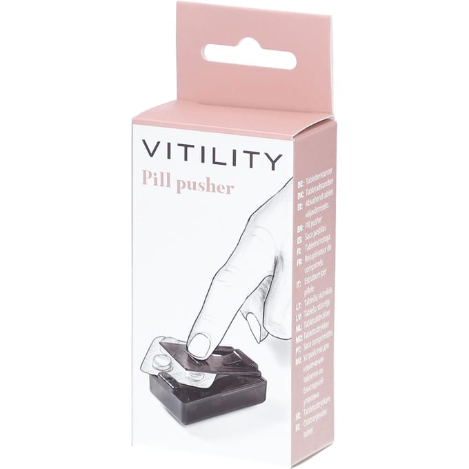VITILITY Tabletuitdrukker - Pillendoosje - Medicijnen - Pillenuitdrukker